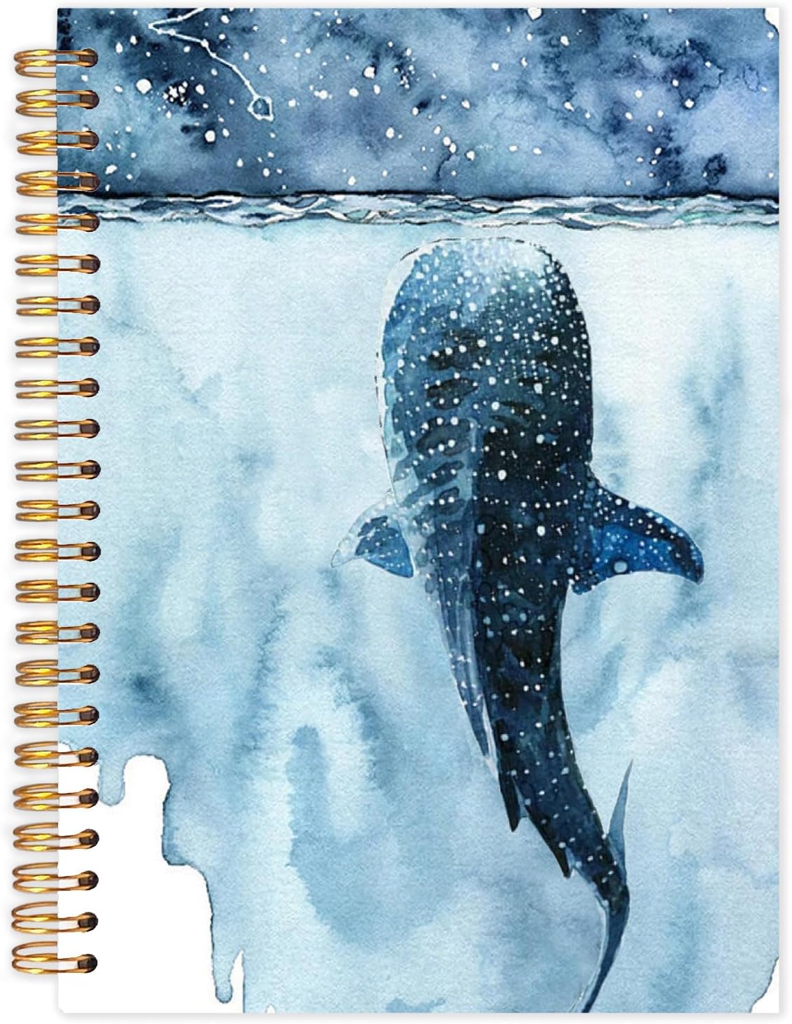 Ocean Whale Shark Spiral Notebooks
